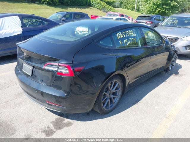 Aukcja sprzedaży 2022 Tesla Model 3 Rwd/standard Range, vin: 5YJ3E1EA7NF192774, numer aukcji: 12657333