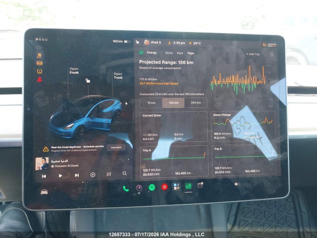 Aukcja sprzedaży 2022 Tesla Model 3 Rwd/standard Range, vin: 5YJ3E1EA7NF192774, numer aukcji: 12657333