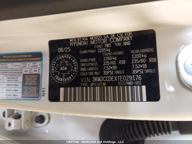 Hyundai Tucson Preferred 2026 3KMJCCDEXTE029176 Image 19