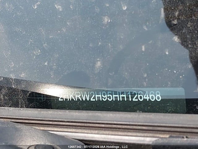 Aukcja sprzedaży 2017 Honda Cr-v Touring, vin: 2HKRW2H95HH126468, numer aukcji: 12657342