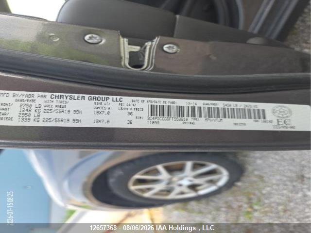 Dodge Journey Sxt/limited 2015 3C4PDCCG6FT556810 Image 9