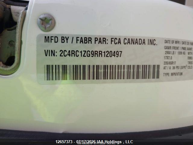 2C4RC1ZG9RR120497 Chrysler Grand Caravan Sxt