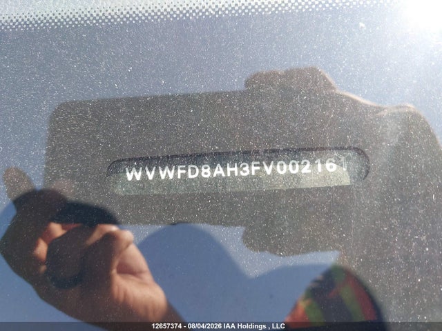 Volkswagen Eos Wolfsburg Edition 2015 WVWFD8AH3FV002161 Image 20