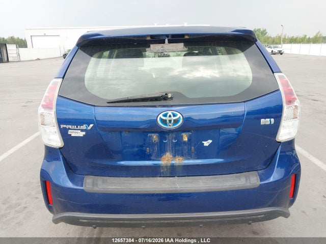 12657384 :رقم المزاد ، JTDZN3EU5FJ036288 vin ، 2015 Toyota Prius V مزاد بيع