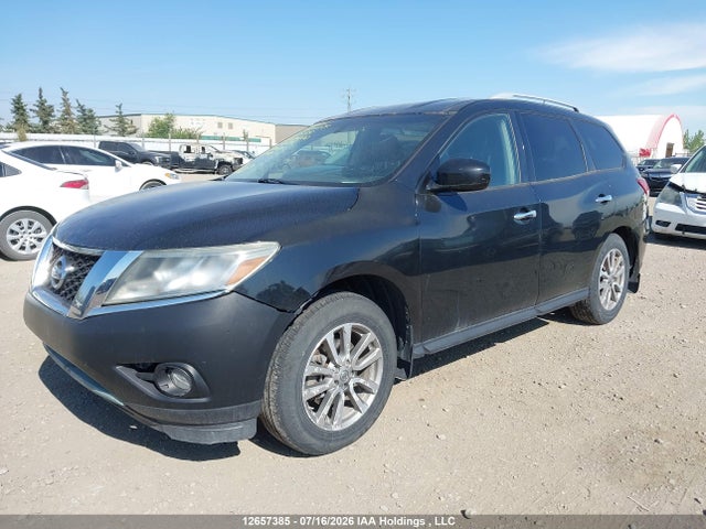 2015 Nissan Pathfinder S/sv/sl/platinum მანქანა იყიდება აუქციონზე, vin: 5N1AR2MM8FC647624, აუქციონის ნომერი: 12657385