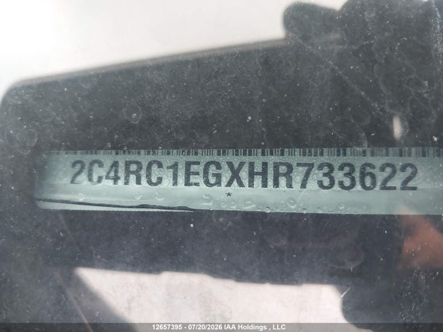 Aukcja sprzedaży 2017 Chrysler Pacifica Touring L Plus, vin: 2C4RC1EGXHR733622, numer aukcji: 12657395