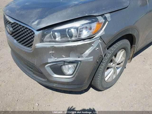 12653408 :رقم المزاد ، 5XYPGDA19JG392299 vin ، 2018 Kia Sorento 2.0l Lx مزاد بيع