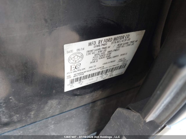 Ford Explorer Limited 2015 1FM5K8F83FGA72978 Image 19