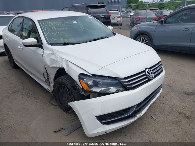 2013 Volkswagen Passat S მანქანა იყიდება აუქციონზე, vin: 1VWAH7A33DC109293, აუქციონის ნომერი: 12657456