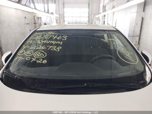 2019 Nissan Qashqai S/sv მანქანა იყიდება აუქციონზე, vin: JN1BJ1CP9KW226738, აუქციონის ნომერი: 12657463