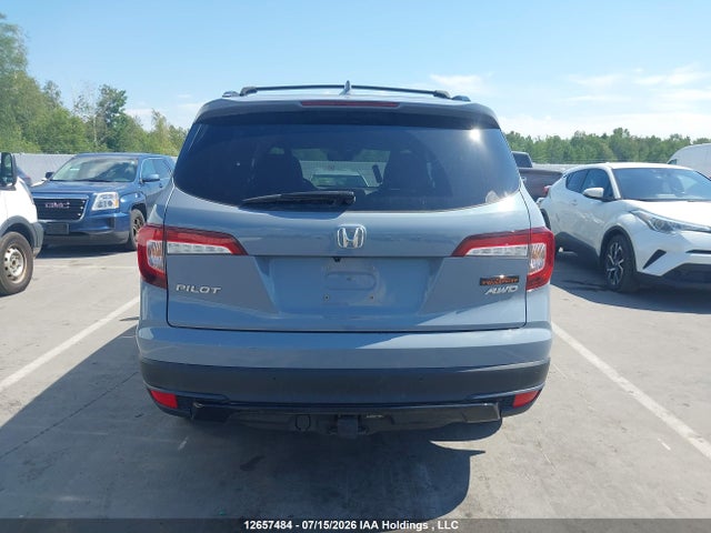 12657484 :رقم المزاد ، 5FNYF6H84NB501920 vin ، 2022 Honda Pilot Trailsport مزاد بيع