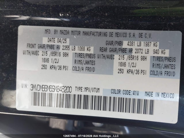 Mazda Cx-30 Select 2025 3MVDMBBM6SM846200 Image 19