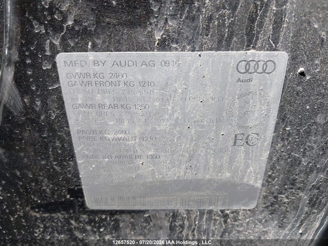 WA1M2AFP3HA057606 Audi Q5 2.0t Progressiv