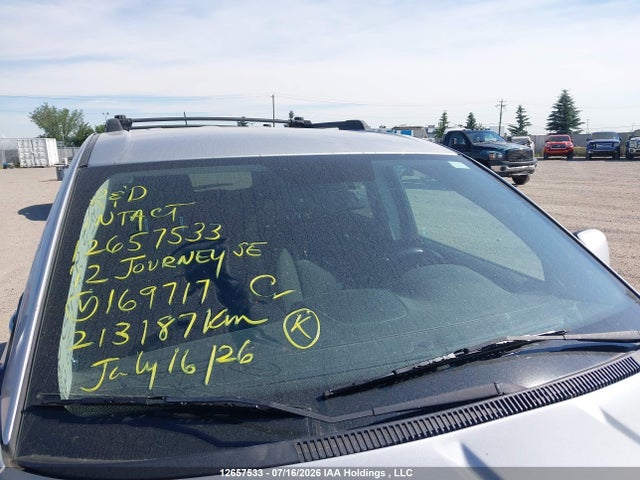 12657533 :رقم المزاد ، 3C4PDCAB5CT169717 vin ، 2012 Dodge Journey Se مزاد بيع