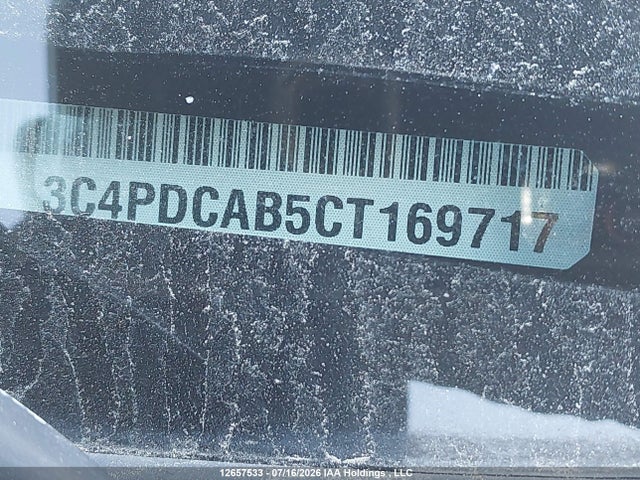 12657533 :رقم المزاد ، 3C4PDCAB5CT169717 vin ، 2012 Dodge Journey Se مزاد بيع