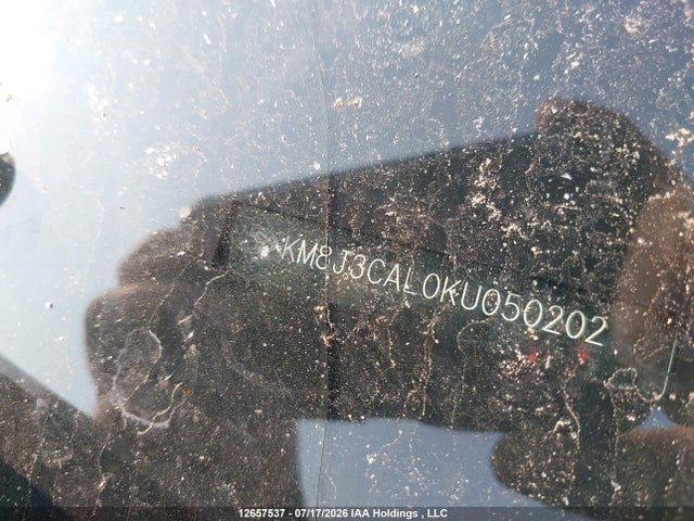 Продаж на аукціоні авто 2019 Hyundai Tucson Preferred W/trend Package, vin: KM8J3CAL0KU050202, номер лоту: 12657537