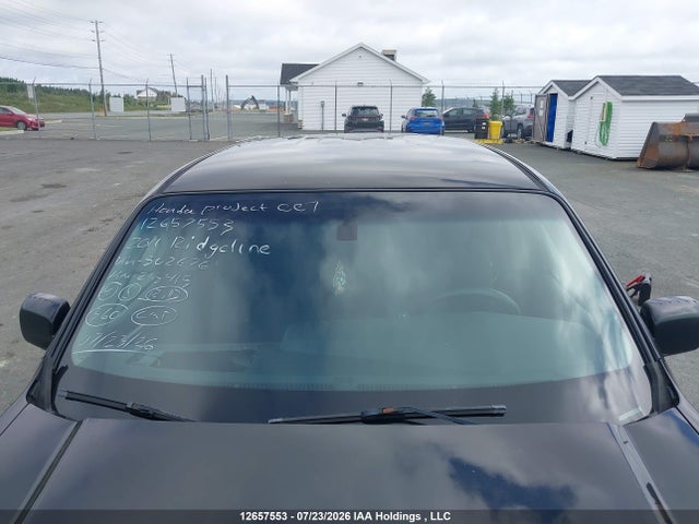 Продаж на аукціоні авто 2011 Honda Ridgeline, vin: 5FPYK1F5XBB502676, номер лоту: 12657553