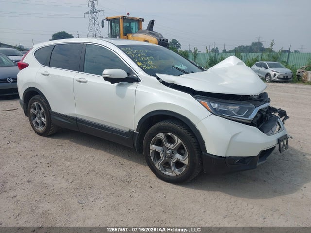 2017 Honda Cr-v Ex-l მანქანა იყიდება აუქციონზე, vin: 2HKRW2H80HH128779, აუქციონის ნომერი: 12657557