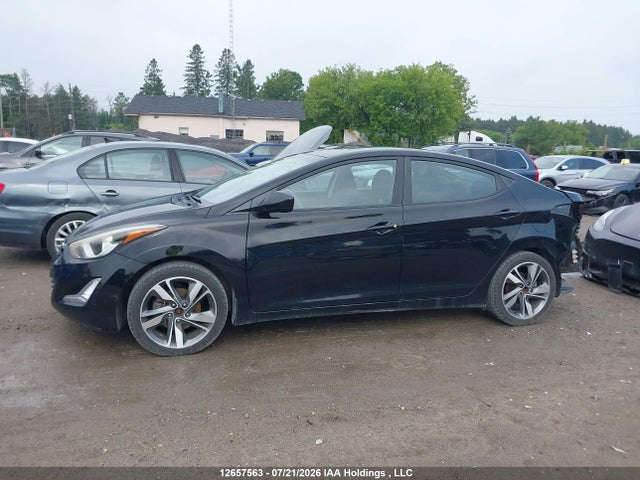 2016 Hyundai Elantra Se/sport/limited მანქანა იყიდება აუქციონზე, vin: KMHDH4AHXGU638809, აუქციონის ნომერი: 12657563