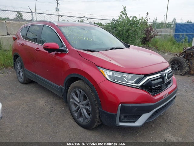 2021 Honda Cr-v Sport მანქანა იყიდება აუქციონზე, vin: 2HKRW2H43MH233470, აუქციონის ნომერი: 12657566