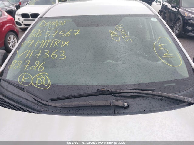 Aukcja sprzedaży 2009 Toyota Matrix, vin: 2T1KU40E19C117363, numer aukcji: 12657567