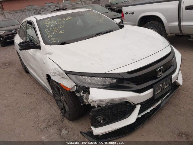 12657586 :رقم المزاد ، SHHFK7H96JU305228 vin ، 2018 Honda Civic Sport Touring مزاد بيع