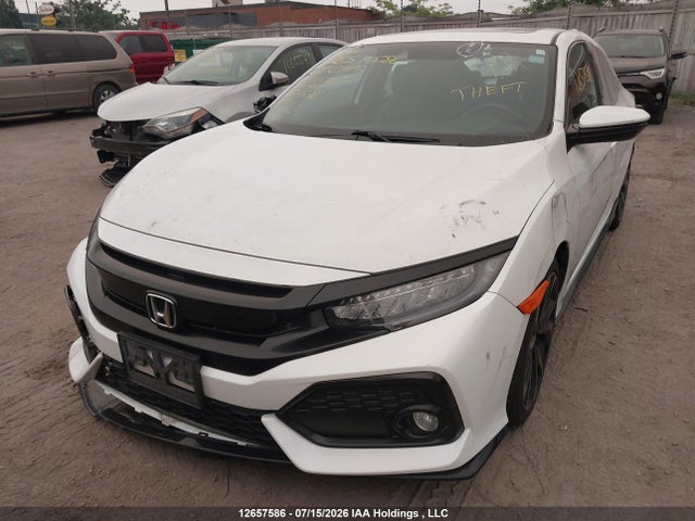 2018 Honda Civic Sport Touring მანქანა იყიდება აუქციონზე, vin: SHHFK7H96JU305228, აუქციონის ნომერი: 12657586