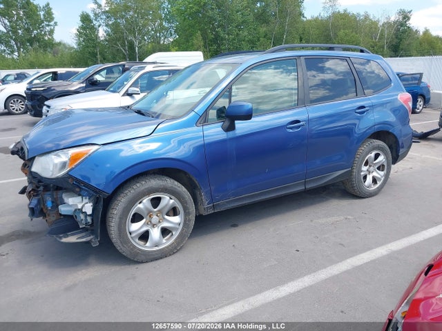 2016 Subaru Forester მანქანა იყიდება აუქციონზე, vin: JF2SJCBC6GG491627, აუქციონის ნომერი: 12657590