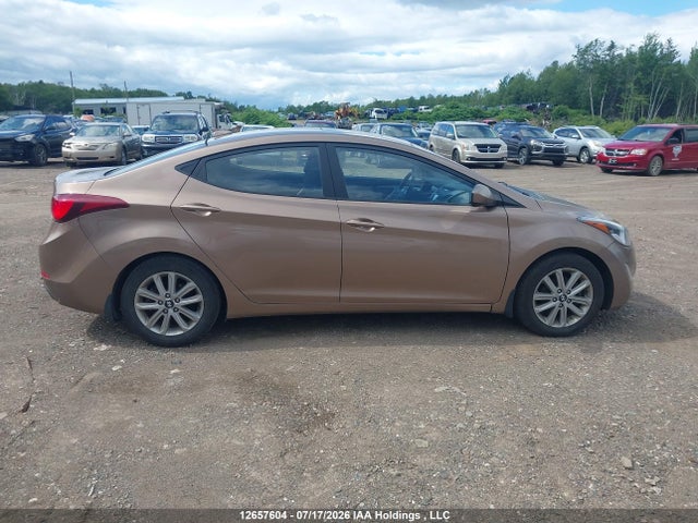 12657604 :رقم المزاد ، KMHDH4AE9GU626933 vin ، 2016 Hyundai Elantra Sport Appearance مزاد بيع