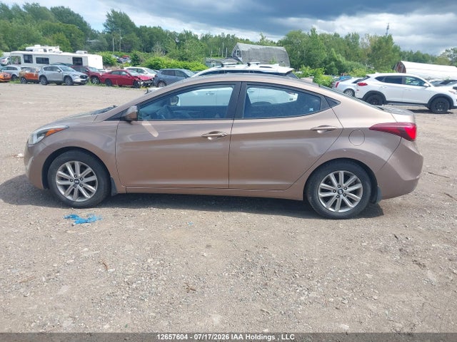 12657604 :رقم المزاد ، KMHDH4AE9GU626933 vin ، 2016 Hyundai Elantra Sport Appearance مزاد بيع