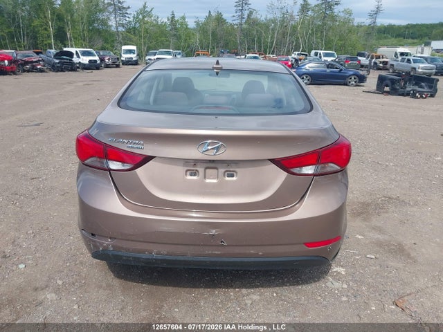 12657604 :رقم المزاد ، KMHDH4AE9GU626933 vin ، 2016 Hyundai Elantra Sport Appearance مزاد بيع