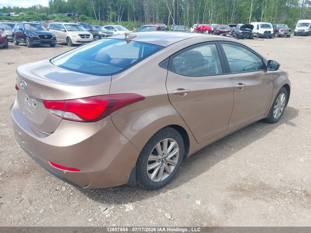 12657604 :رقم المزاد ، KMHDH4AE9GU626933 vin ، 2016 Hyundai Elantra Sport Appearance مزاد بيع