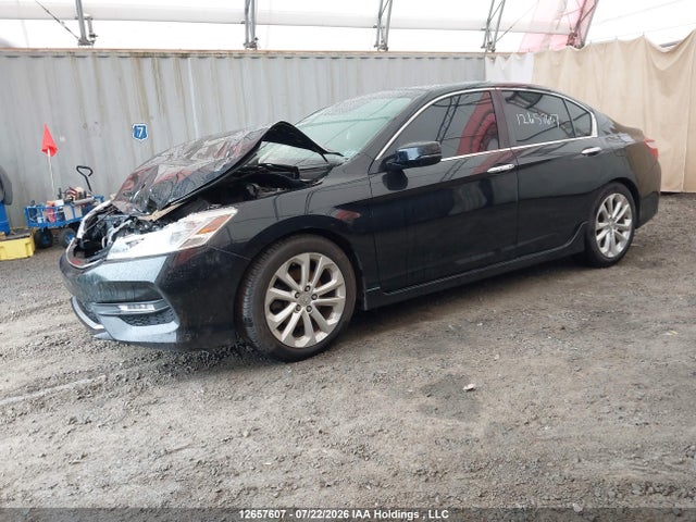 12657607 :رقم المزاد ، 1HGCR2F02HA803180 vin ، 2017 Honda Accord Ex مزاد بيع