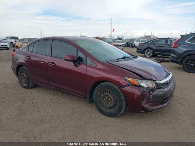 2012 Honda Civic Lx მანქანა იყიდება აუქციონზე, vin: 2HGFB2F49CH043666, აუქციონის ნომერი: 12657611