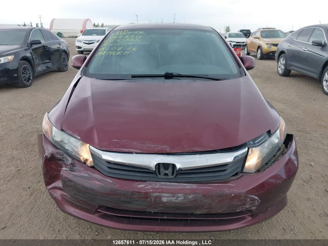 Продажа на аукционе авто 2012 Honda Civic Lx, vin: 2HGFB2F49CH043666, номер лота: 12657611