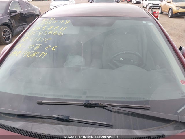 Продажа на аукционе авто 2012 Honda Civic Lx, vin: 2HGFB2F49CH043666, номер лота: 12657611