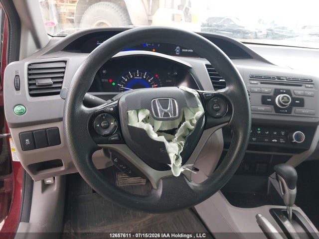 Продажа на аукционе авто 2012 Honda Civic Lx, vin: 2HGFB2F49CH043666, номер лота: 12657611