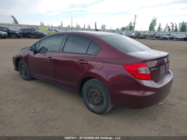 Продажа на аукционе авто 2012 Honda Civic Lx, vin: 2HGFB2F49CH043666, номер лота: 12657611