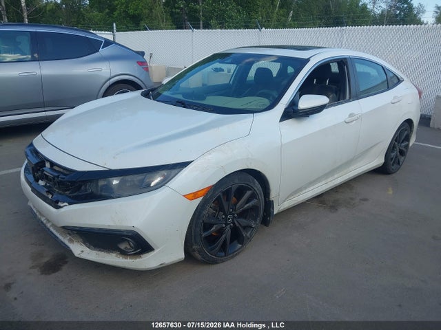2020 Honda Civic Sport მანქანა იყიდება აუქციონზე, vin: 2HGFC2F83LH027348, აუქციონის ნომერი: 12657630