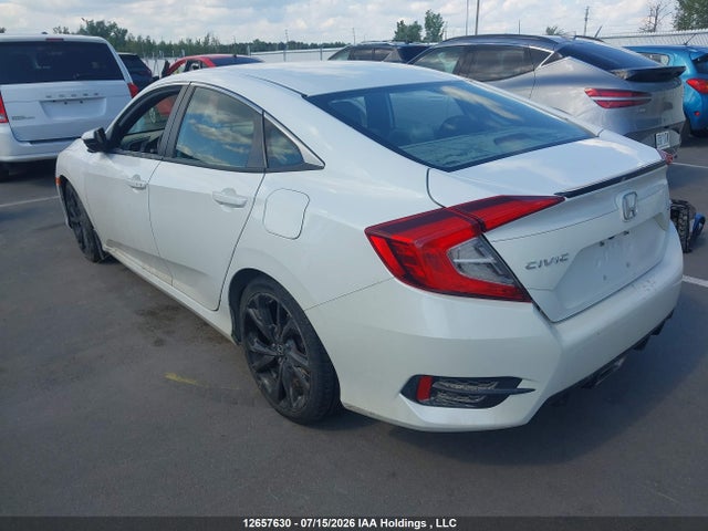 2020 Honda Civic Sport მანქანა იყიდება აუქციონზე, vin: 2HGFC2F83LH027348, აუქციონის ნომერი: 12657630