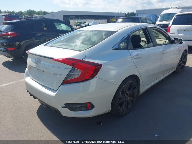 2020 Honda Civic Sport მანქანა იყიდება აუქციონზე, vin: 2HGFC2F83LH027348, აუქციონის ნომერი: 12657630