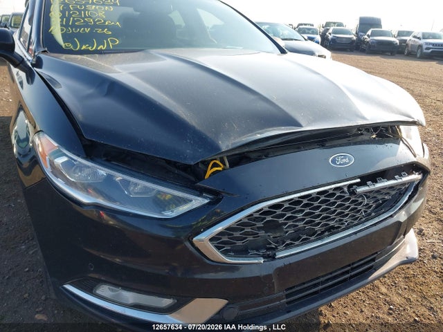 12657634 :رقم المزاد ، 3FA6P0D99HR121108 vin ، 2017 Ford Fusion Titanium مزاد بيع