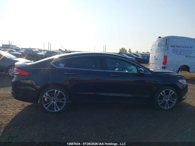 12657634 :رقم المزاد ، 3FA6P0D99HR121108 vin ، 2017 Ford Fusion Titanium مزاد بيع