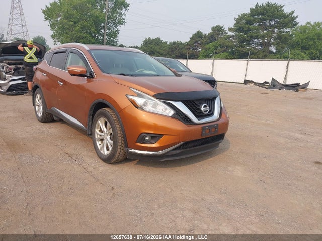 Aukcja sprzedaży 2015 Nissan Murano S/sl/sv/platinum, vin: 5N1AZ2MHXFN245627, numer aukcji: 12657638