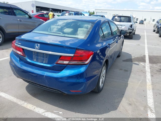 Продаж на аукціоні авто 2013 Honda Civic Lx, vin: 2HGFB2F44DH001018, номер лоту: 12657659