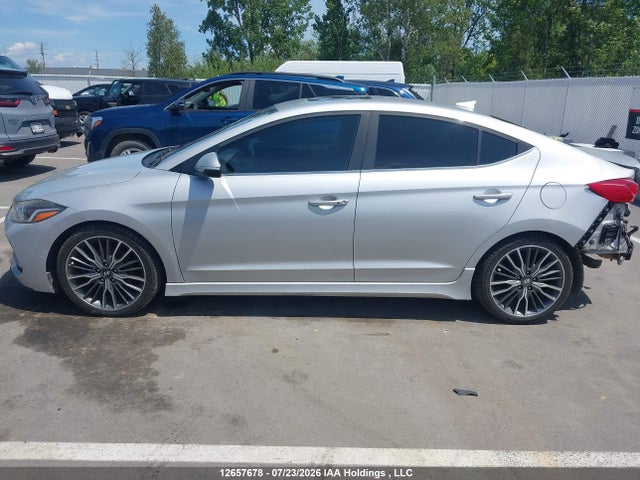 Продаж на аукціоні авто 2018 Hyundai Elantra Sport Tech, vin: KMHD04LB6JU460226, номер лоту: 12657678