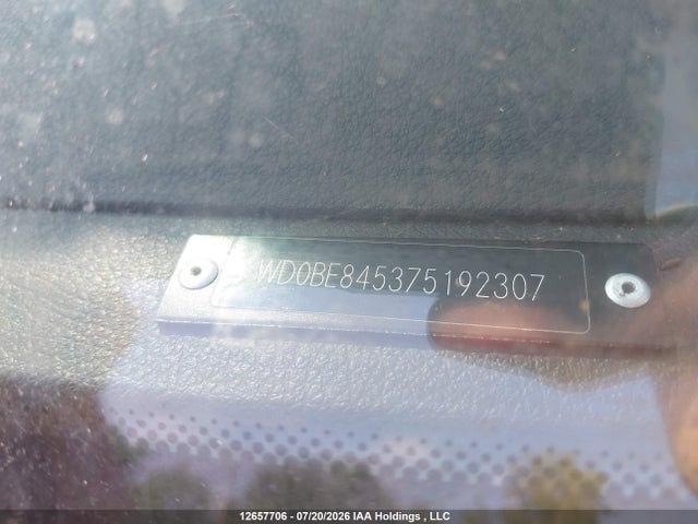 Продажа на аукционе авто 2007 Dodge Sprinter, vin: WD0BE845375192307, номер лота: 12657706