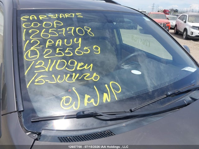 Aukcja sprzedaży 2012 Toyota Rav4, vin: 2T3BF4DV8CW255659, numer aukcji: 12657708