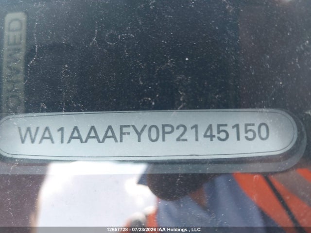Продажа на аукционе авто 2023 Audi Q5 Komfort 45, vin: WA1AAAFY0P2145150, номер лота: 12657728