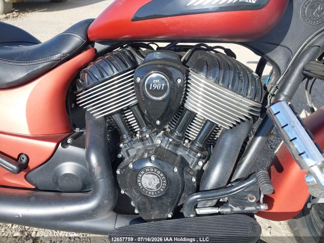 2021 Indian Motorcycle Co. Chieftain Dark Horse მანქანა იყიდება აუქციონზე, vin: 56KTCDBB0M3399436, აუქციონის ნომერი: 12657759